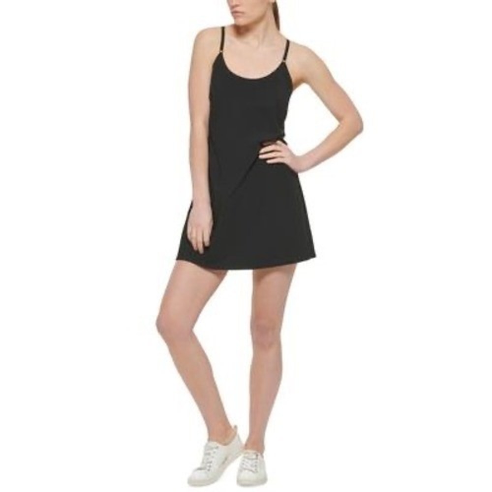 Calvin Klein Performance Women's Pickleball Exercise Dress‎ - Black - Size L